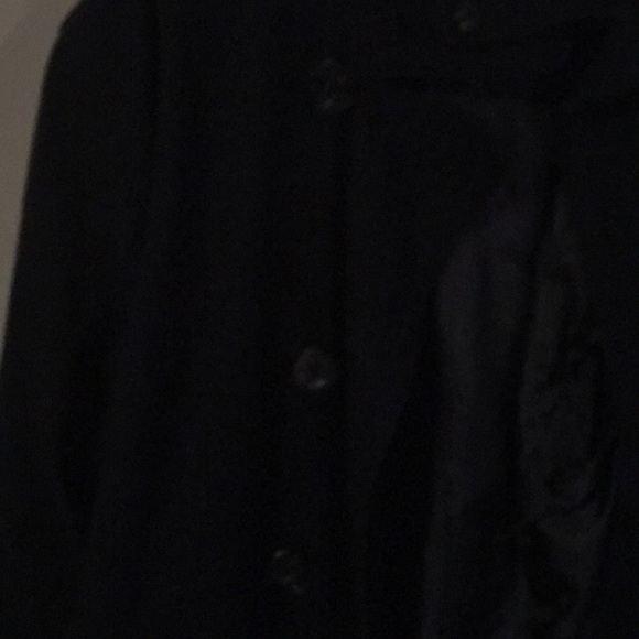 Men's winter coat-black - Picture 2 of 5